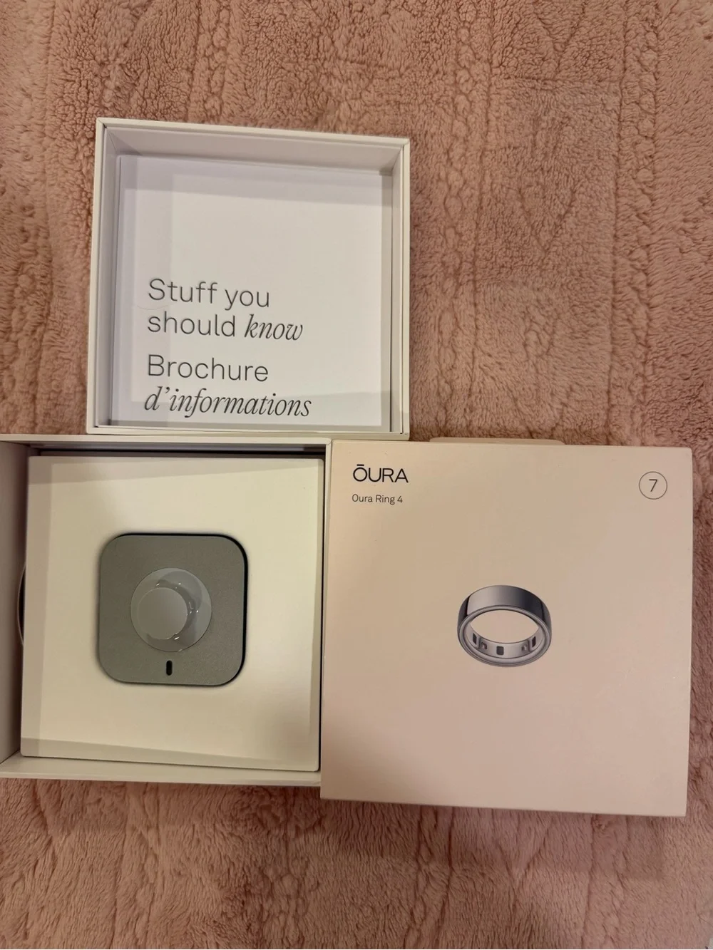 Oura Ring Gen 4 Size 7 Silver